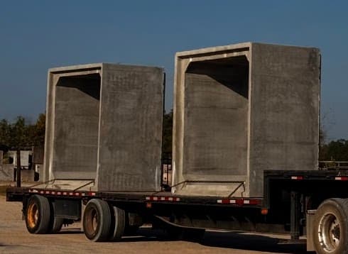 Custom Concrete box culverts